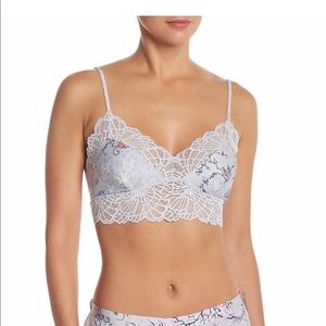 Josie Lace Trim Floral Bralette